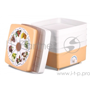 Сушилка для овощей Ротор-Дива-Люкс СШ-010-02 (002), 5 поддонов (гофратара), Барнаул, фото 