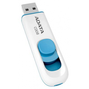 USB Flash накопитель   32Gb ADATA C008 White, фото 