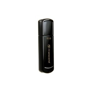 USB Flash накопитель   16Gb Transcend JetFlash 350 Black (TS16GJF350), фото 