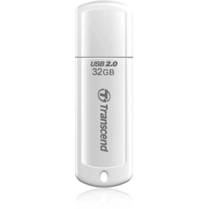 USB Flash накопитель   32Gb Transcend JetFlash 370 White (TS32GJF370), фото 
