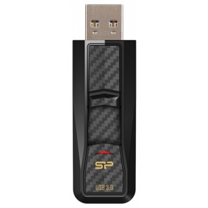 USB Flash накопитель 128Gb Silicon Power Blaze B50 Black (SP128GBUF3B50V1K), фото 