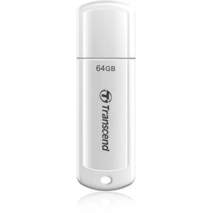 USB Flash накопитель   64Gb Transcend JetFlash 730 White (TS64GJF730), фото 