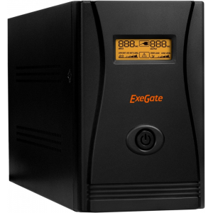 ИБП Exegate SpecialPro Smart LLB-2000 LCD (С13,RJ,USB), фото 
