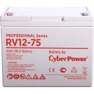 Аккумуляторная батарея CyberPower 12V75Ah, фото 