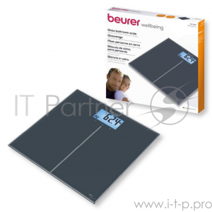 Весы напольные электронные Beurer GS280 BMI макс.180кг черный, фото 