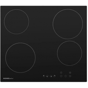 Электрическая варочная панель HOMSAIR HV64BK, черный, фото 