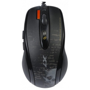 Мышь A4Tech F5(-1) (Black) V-track, 400-3000dpi 5 mod, 7 кн, 160kb memory, 30G/sec, 125-1000hz USB, key 3ms, фото 