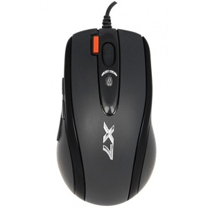 Мышь проводная A4Tech X-718BK Чёрный, фото 