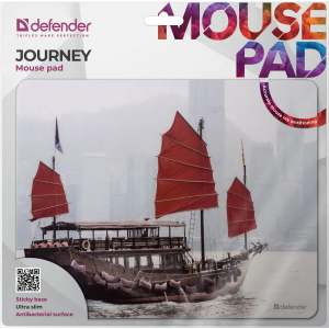 Коврик для мыши Defender Journey 240x190x0.4 мм, 6 видов, фото 