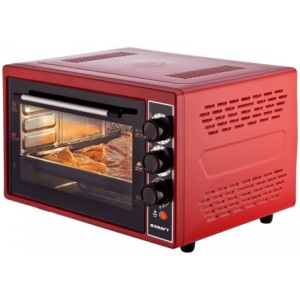 Мини-печь KRAFT KF-MO 3804 KR красный, фото 