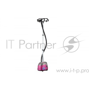 Отпариватель напольный Centek CT-2379 (розовый) 2200Вт, 2.5л БОЛЬШОЙ БАК, 40г/мин,10 режимов, алюм.ш, фото 