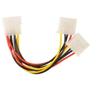 Разветвитель питания Cablexpert CC-PSU-1, Molex->2xMolex, для HDD, фото 