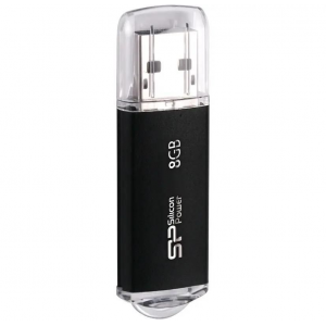 USB Flash накопитель    8Gb Silicon Power Ultima II I-series Black (SP008GBUF2M01V1K), фото 