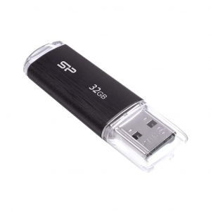 USB Flash накопитель 32Gb Silicon Power Ultima U02 Black (SP032GBUF2U02V1K), фото 