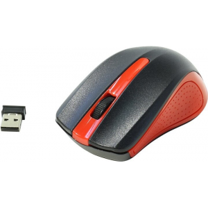 Мышь  Oklick 485MW Black/Red, фото 