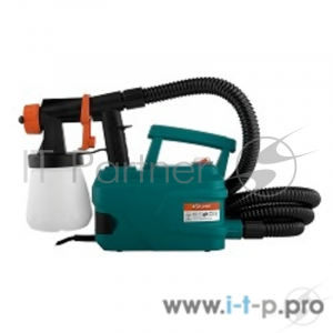 Краскопульт Sturm SG9660B, 600Вт, 1100 мл/мин, бак на поясе, HVLP, С ТУРБИНОЙ [SG9660B], фото 