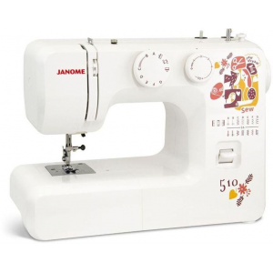 Швейная машина Janome Sew Dream 510 белый, фото 