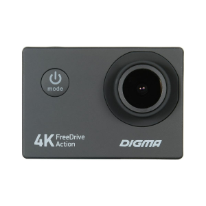 Видеорегистратор Digma FreeDrive Action 4K WiFi черный 8Mpix 2160x3840 2160p 140гр., фото 