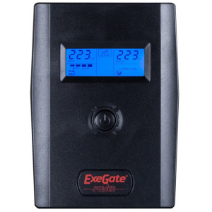 ИБП Exegate Power Smart ULB-800 LCD (EURO,RJ,USB), фото 