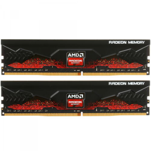 Оперативная память DIMM AMD Radeon R9 Gamer Series DDR4 16Gb R9S416G3206U2K (2x8Gb), фото 