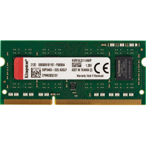 Оперативная память SO-DIMM Kingston DDR3 4Gb 1600MHz KVR16LS11/4WP, фото 