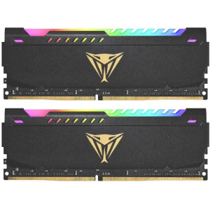 Оперативная память DIMM Patriot Viper Steel RGB DDR4 32Gb PVSR432G360C0K (2x16Gb), фото 