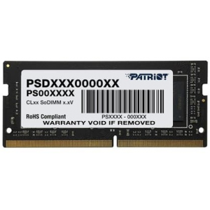 Оперативная память SO-DIMM Patriot Signature DDR4 4Gb 2666MHz PSD44G266681S, фото 
