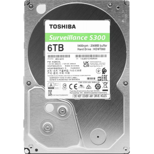 Жесткий диск Toshiba Surveillance S300 6Tb HDWT860UZSVA, фото 