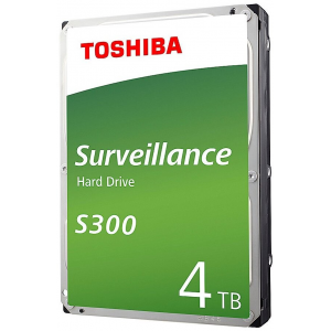 Жесткий диск Toshiba Surveillance S300 4Tb HDWT840UZSVA, фото 