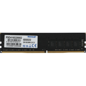 Оперативная память DIMM Patriot Signature Line DDR4 16Gb PSD416G26662, фото 