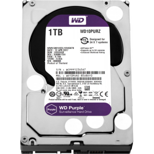Жесткий диск Western Digital Purple 1Tb WD10PURZ, фото 