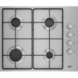 Газовая варочная панель Beko HIGG 641C3 SX, серый, фото 