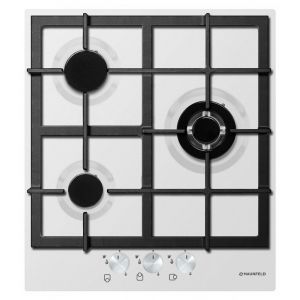 Газовая варочная панель MAUNFELD EGHE.43.33CW\G, белый, фото 