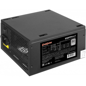 Блок питания 650W ExeGate 650PPH-LT OEM, фото 