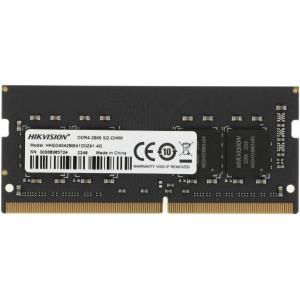 Оперативная память SO-DIMM Hikvision DDR4 4Gb 2666MHz HKED4042BBA1D0ZA1/4G, фото 