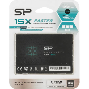 SSD Silicon Power Ace A55 256Gb SP256GBSS3A55S25, фото 