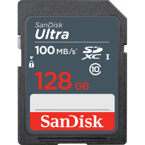 Карта памяти 128Gb SD SanDisk Ultra (SDSDUNR-128G-GN3IN), фото 