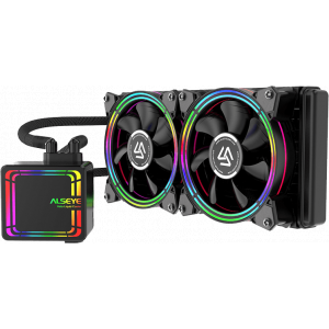 Система жидкостного охлаждения Alseye H240, фото 