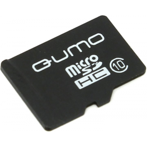 Карта памяти 16Gb MicroSD QUMO (QM16GMICSDHC10NA), фото 