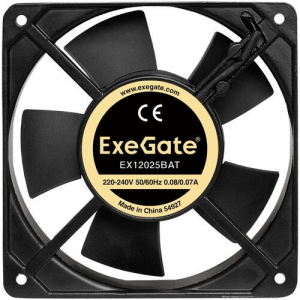 Вентилятор для корпуса ExeGate EX12025BAT EX289014RUS, фото 