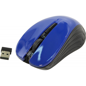 Мышь  Oklick 545MW Black/Blue, фото 