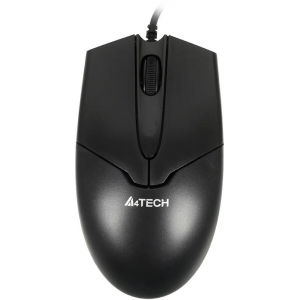 Мышь проводная A4Tech OP-550NU, Черный, фото 