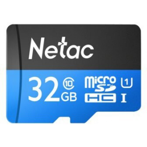 Карта памяти 32Gb MicroSD Netac P500 (NT02P500STN-032G-S), фото 
