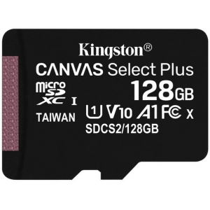 Карта памяти 128Gb MicroSD Kingston Canvas Select Plus (SDCS2/128GBSP), фото 