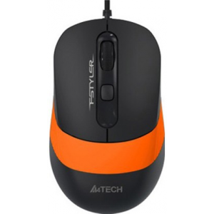 Мышь  A4Tech Fstyler FM10 Black/Orange, фото 