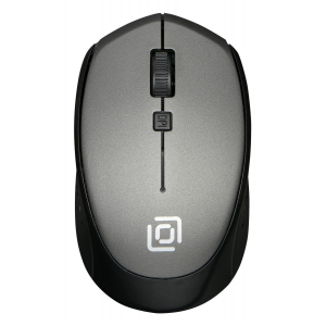 Мышь  Oklick 488MW Black/Grey, фото 