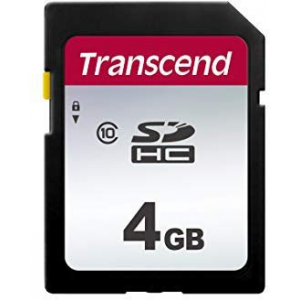 Карта памяти 4Gb SD Transcend  (TS4GSDC300S), фото 