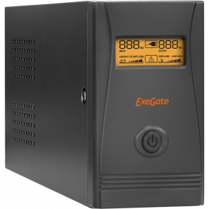 ИБП Exegate Power Smart ULB-850 LCD (EURO,RJ,USB), фото 
