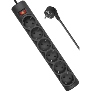 Сетевой фильтр Defender DFS-151 Black, фото 