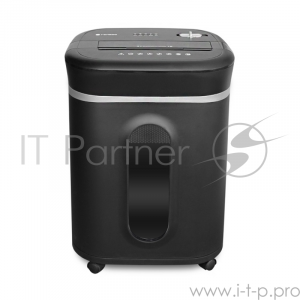 Шредер ГЕЛЕОС УМ28-4, DIN P-4 (4 ур-нь секр.), фрагмент 3,9х30мм,  19-21 лист (70г/м2), CD/пл.карты/скрепки/скобы, 28 литров, фото 